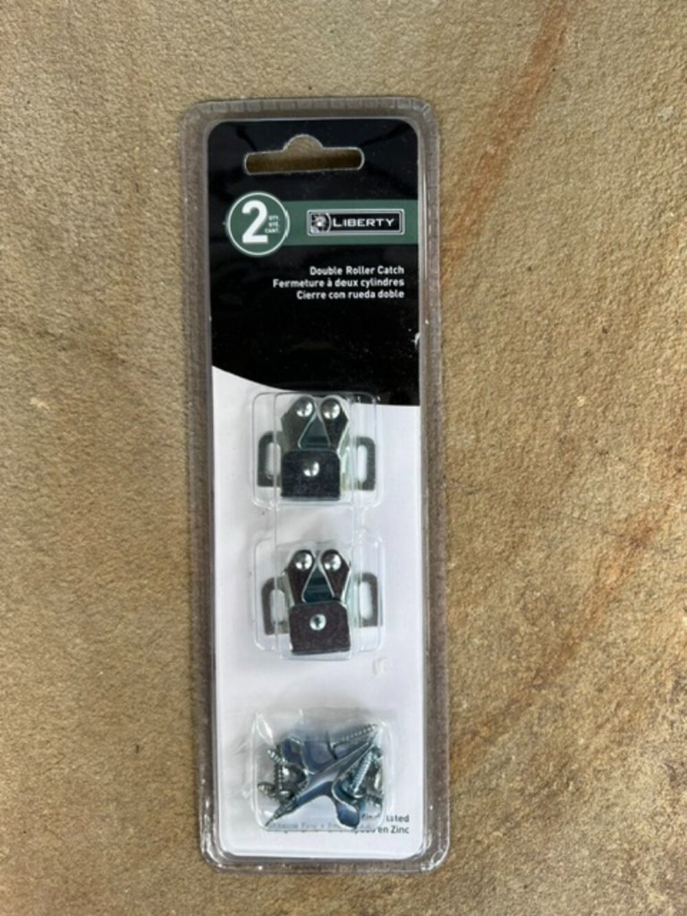 Liberty Double Roller Catch with Screws